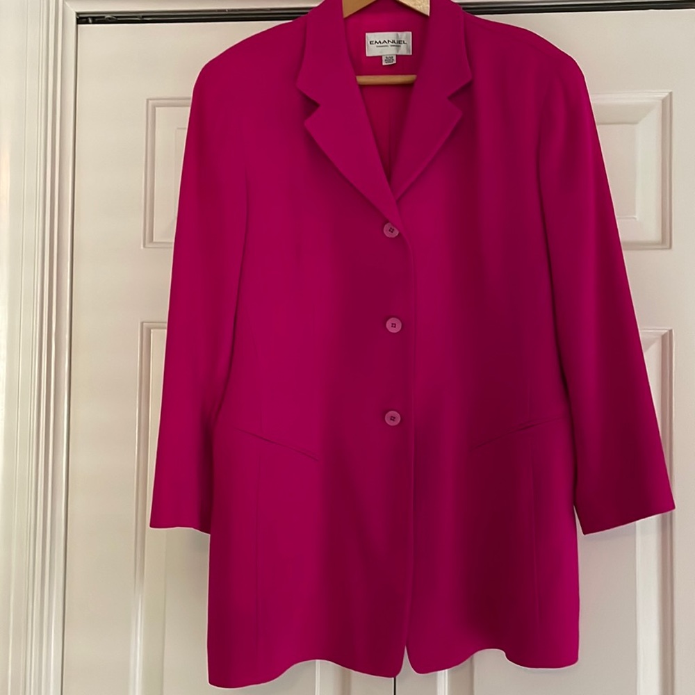 Emanuel Ungaro vintage Hot pink Jacket